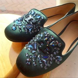 Tory Burch Embellished Loafers
